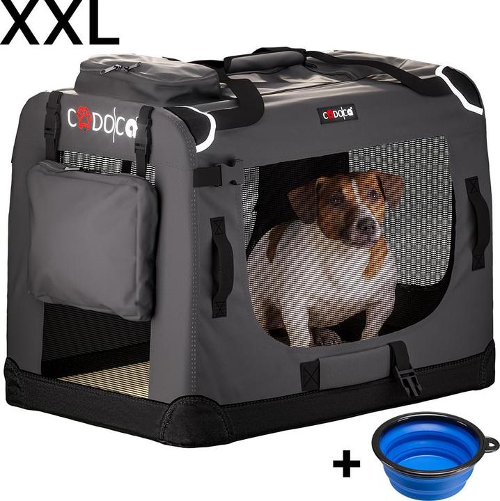 Image du produit Cadoca Trasportino per Animali S/M/L/XL/XXL (Chien, Respirant, Pliable)