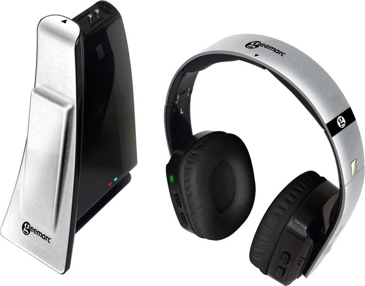 Produktbild Geemarc In Ear Kopfhörer CL7400 OPTI Funk TV Over Leichtbügel, Lautstärkeregelung, Headset (8 h, Kabellos)