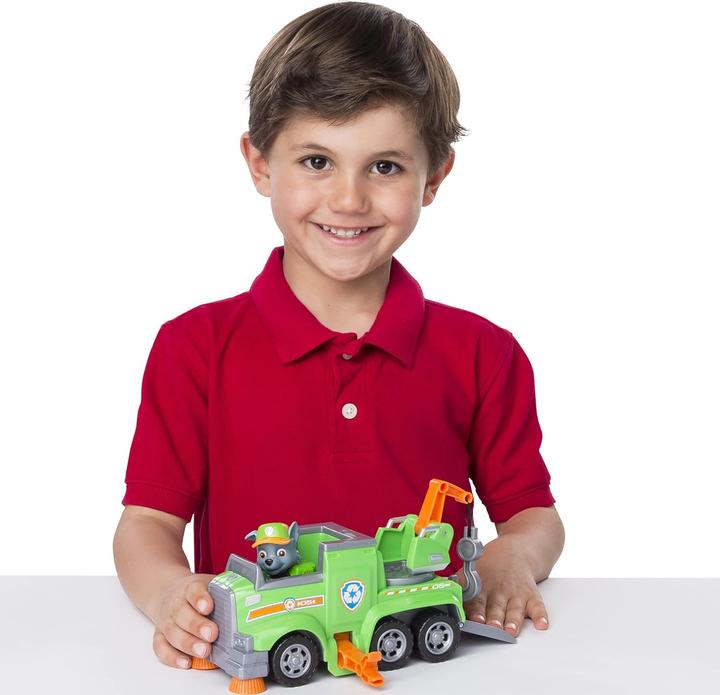 Actual product image Paw Patrol Ultimate Rescue Basis Fahrzeug mit Rocky-Figur