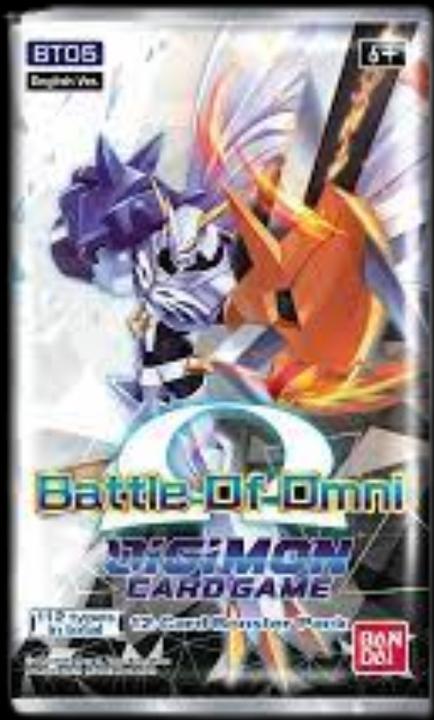 Digimon Card Game BT05 Battle of Omni Buste (multipli 24) (English, Booster Pack)