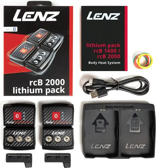 Actual product image Lenz Heat Sock 5.1 Toe Cap Set 2000 (42 - 44)