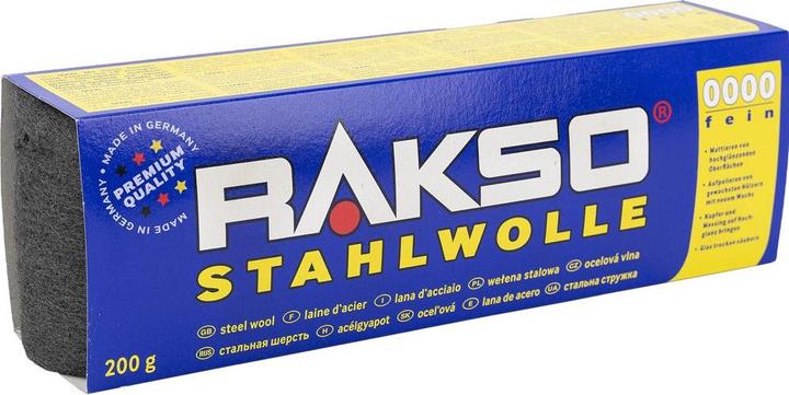 Actual product image Rakso Steel wool No. 0000 à200g (1 pcs.)
