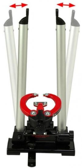 Actual product image Minoura FT-1 Mounting stand Black/Silver