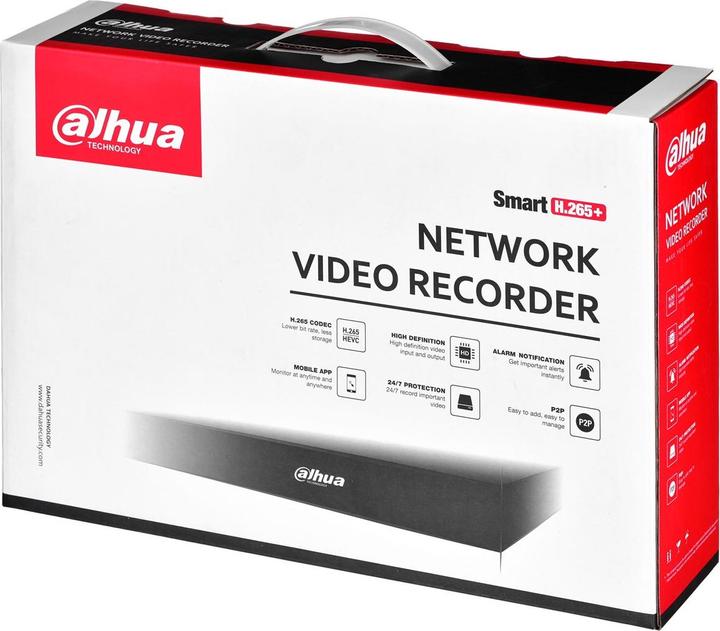 Produktbild Dahua Lite NVR2104-P-S3 1U White (Netzwerk Videorecorder (NVR))