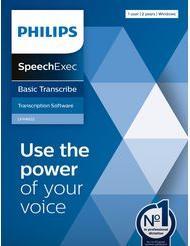 Image du produit Philips Logiciel SpeechExec Basic Transcribe 11 LFH 4622 (HW) (0.10 Go)