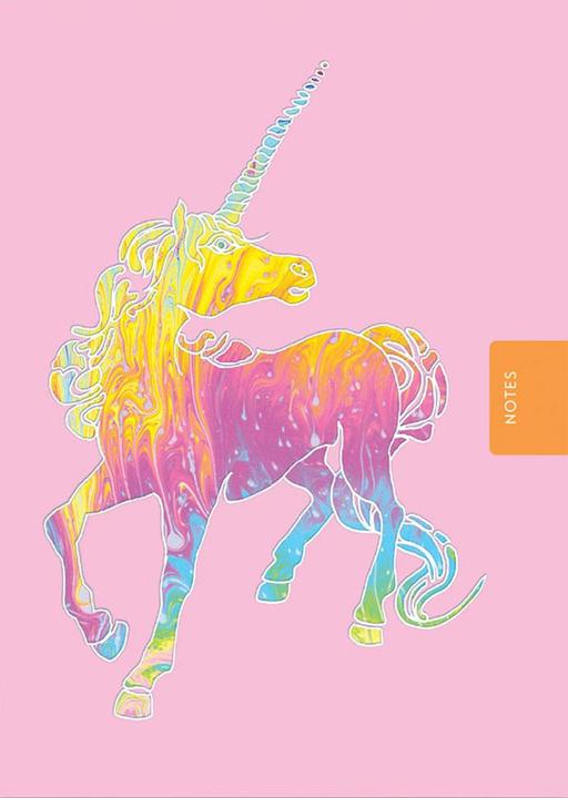 Produktbild Universal Textiles Mythisches Einhorn Notizbuch (A6, Liniert, Harter Einband)