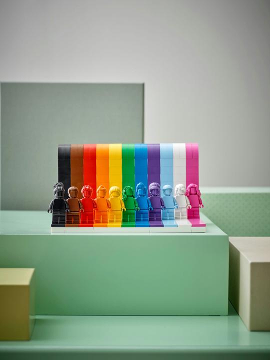 Produktbild LEGO Jeder ist besonders (40516, LEGO Seltene Sets, LEGO Architecture)