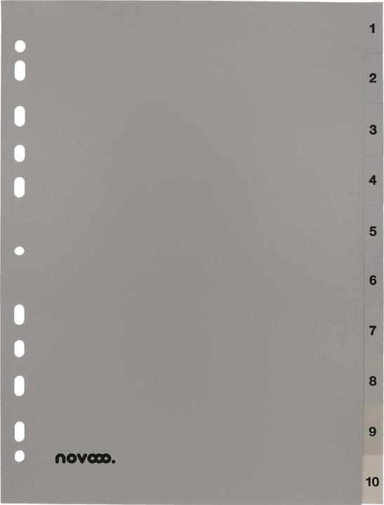 Immagine prodotto Novooo Indice PP grigio A4