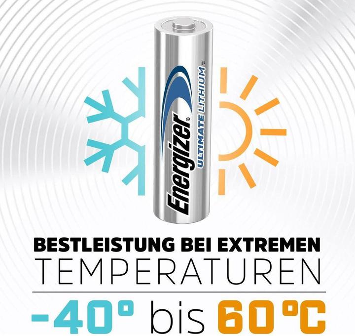 Produktbild Energizer Ultimate Lithium (4 Stk., AA, 3000 mAh)