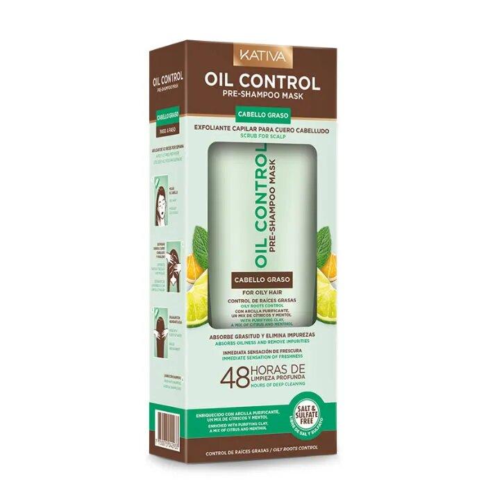 Actual product image Kativa Oil Control Shampoo Multicoloured 200ml (200 ml, Liquid shampoo)