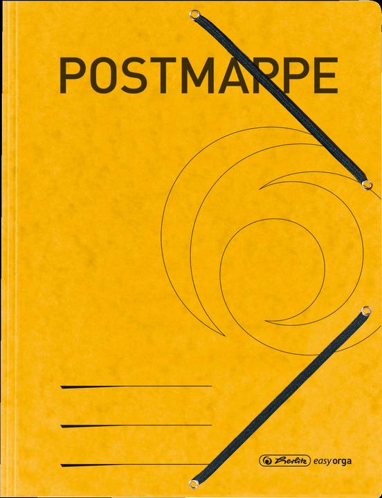 Produktbild Pelikan Herlitz Einschlagmappe 11255593 m.G. DIN A4 Postmappe gelb (A4, 1 x)