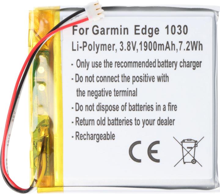 Immagine prodotto AccuCell Batteria Garmin Edge 1030