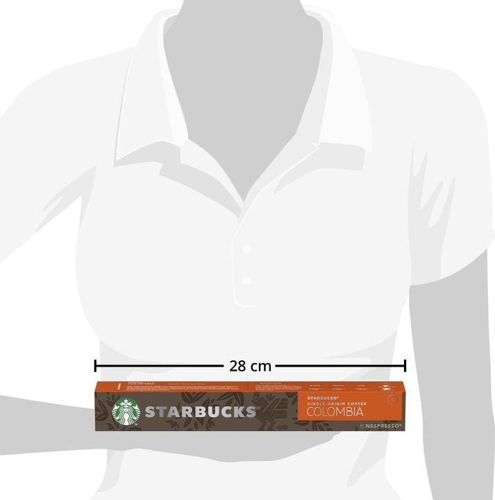 Image du produit Starbucks Colombia by Nespresso Medium Roasts (10 x Port.)