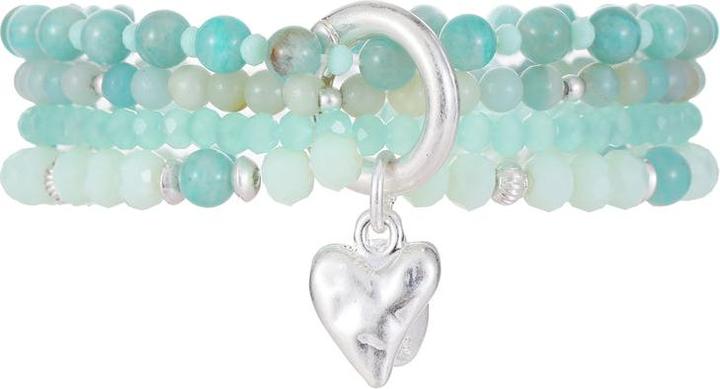 Andreani Armband mit echtem Lavastein (8 cm, Steine)