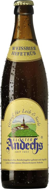 Produktbild Kloster Andechs Andechser Hefe Weissbier (1 x 50 cl)