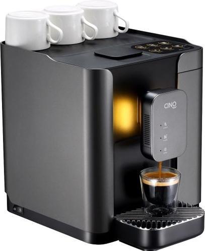 Image du produit Cino Machine à capsules Ocean Gris/Noir (NESPRESSO Professional)