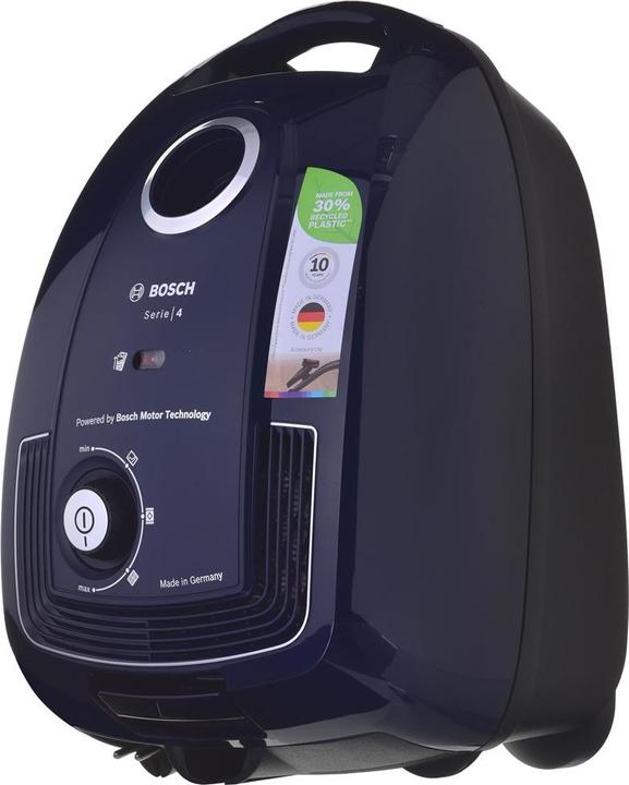 Produktbild Bosch Hausgeräte Serie 4 BGB38BU3H Staubsauger 4 l Zylinder-Vakuum Trocken 600 W Staubbeutel