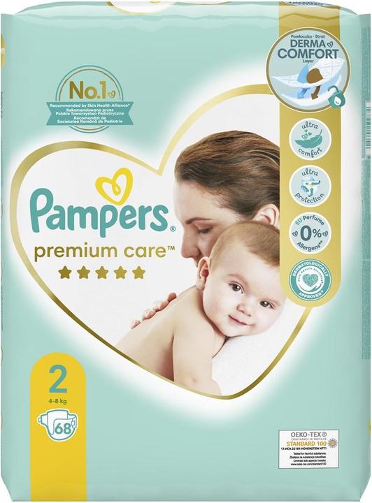 Actual product image Pampers Premium Care (Size 2, Pack, 68 Piece)