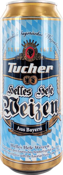 Produktbild Tucher Hefeweizen Hell (1 x 50 cl)