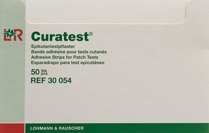 Produktbild Curasept CURATEST Epikutantestpflaster 7.5x12.5cm 50 Stk (50 x)