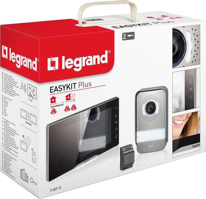 Image du produit Legrand Kit interphone-portier vidéo EASYKIT Plus