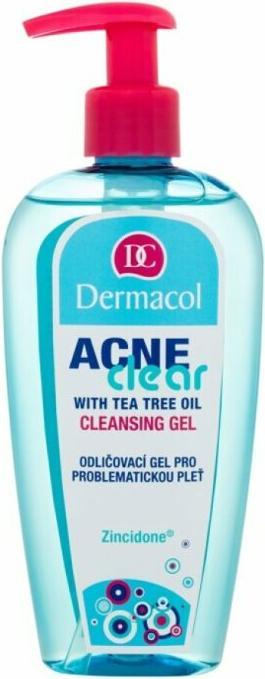 Actual product image Dermacol AcneClear Cleansing Gel (Make-up remover, 200 ml)