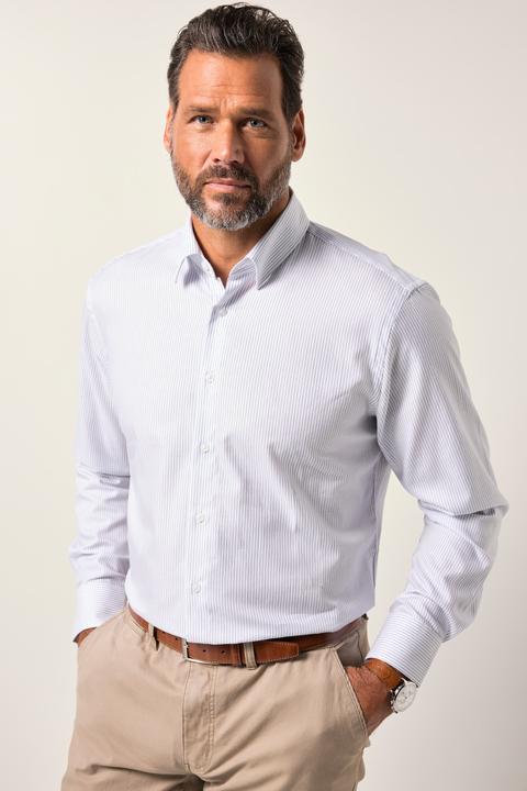 Produktbild JP1880 JP 1880 Business-Streifenhemd, Langarm, EasyCare, Kentkragen, Modern Fit (4XL)