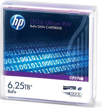 Image du produit HPE Cartouche de données LTO-6 Ultrium BaFe RW (LTO-6 Ultrium, 2500 Go)