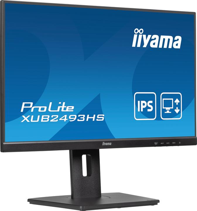 Actual product image iiyama TFT 23,8/60,5cm ProLite XU2493HS-B6 *black* 16:9 (1920 x 1080 pixels, 23.80")