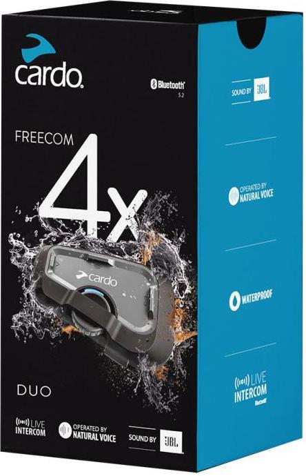 Immagine prodotto Cardo Freecom 4x Duo (Set di 2)