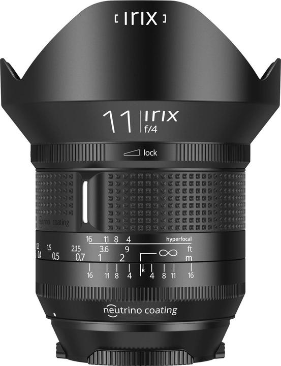 Irix 11mm f/4.0 Firefly Nikon (Nikon F, Plein format)