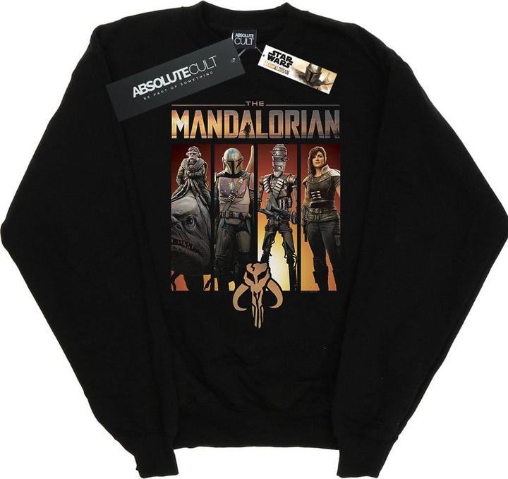 Produktbild Star Wars The Mandalorian Character Lineup Sweatshirt (4XL)