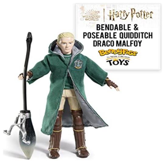 Produktbild Noble Collection Harry Potter figurine flexible Bendyfigs Draco Malfoy Quidditch 19 cm
