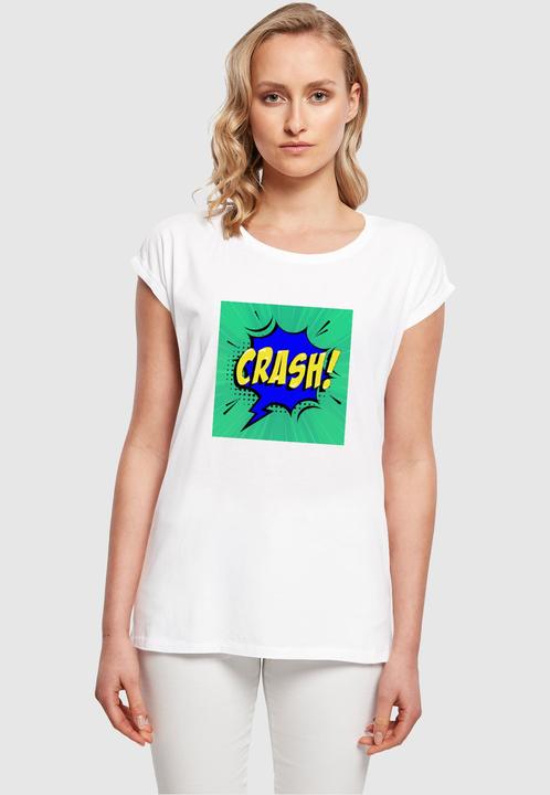 Image du produit Merchcode Tee shoulder étendu CRASH pour femme - 112985 (S)