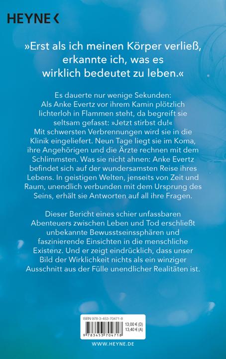Produktbild Neun Tage Unendlichkeit (Deutsch, Anke Evertz, 2023)