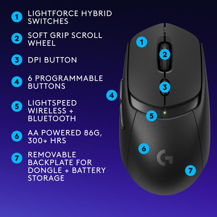 Produktbild Logitech G309 Lightspeed (Kabellos)