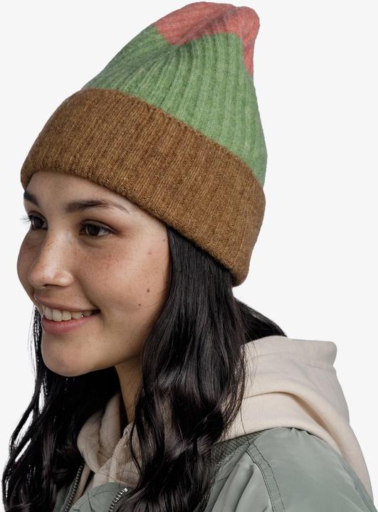Actual product image Buff Knitted Beanie Nilah (One size)