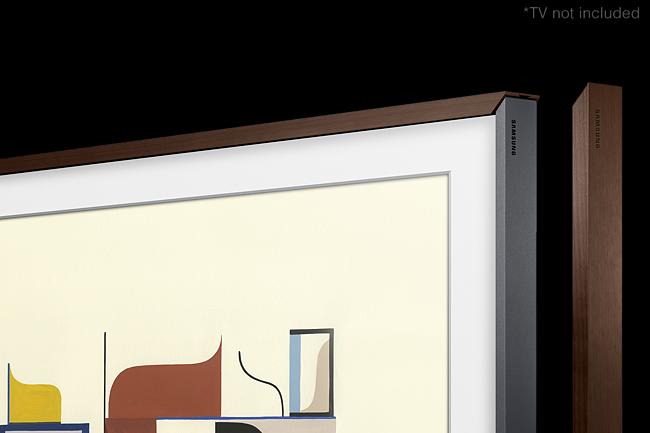 Image du produit Samsung Cadre pour Frame TV 43", noyer (bois foncé) Aluminium et bois (Divers)