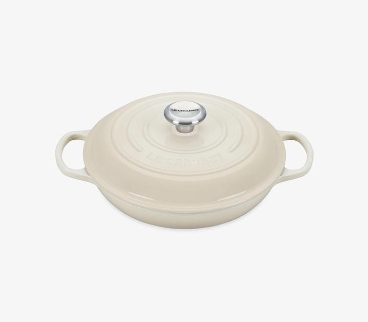 Produktbild Le Creuset Gourmet-Profitopf Signature Ø 30cm, rund (30 cm, Bräter + Schmortopf, Gusseisen)