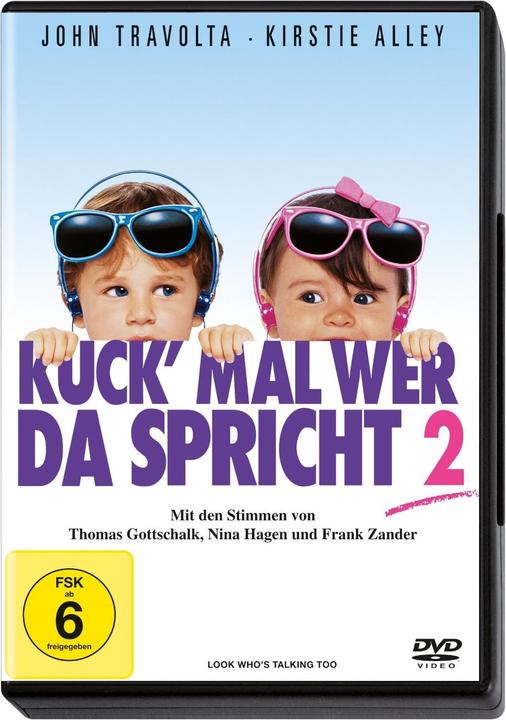 Produktbild Kuck' mal, wer da spricht Teil 2 (DVD, 1990, Spanisch, Englisch, Deutsch, Italienisch, Französisch)