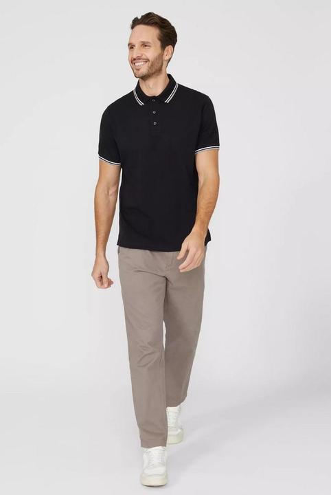 Immagine prodotto Universal Textiles Polo con strisce colorate a contrasto (M)