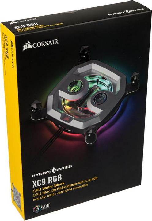 Actual product image Corsair XC9 RGB