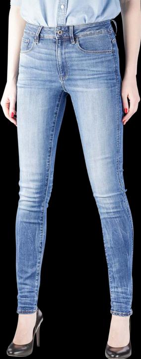 Produktbild G-Star 3301 High Skinny Jeans Superstretch medium indigo (W26/L36)
