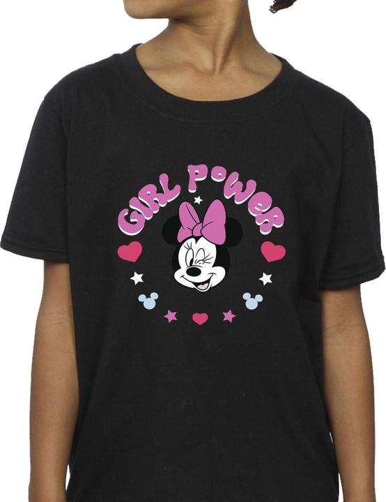 Immagine prodotto Disney Minnie Mouse Girl Power Maglietta Ragazze (140, 146)
