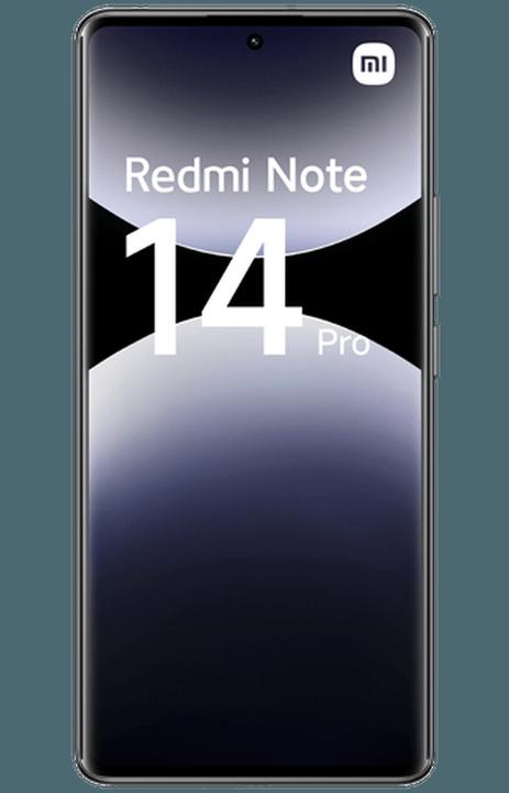 Produktbild Xiaomi Redmi Note 14 Pro (512 GB, Midnight Black, 6.67", Hybrid Dual SIM, 200 Mpx, 4G)
