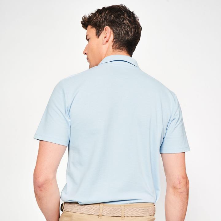 Actual product image Inesis Herren Golf Poloshirt kurzarm 100 % Baumwolle - MW100 blau (XL)