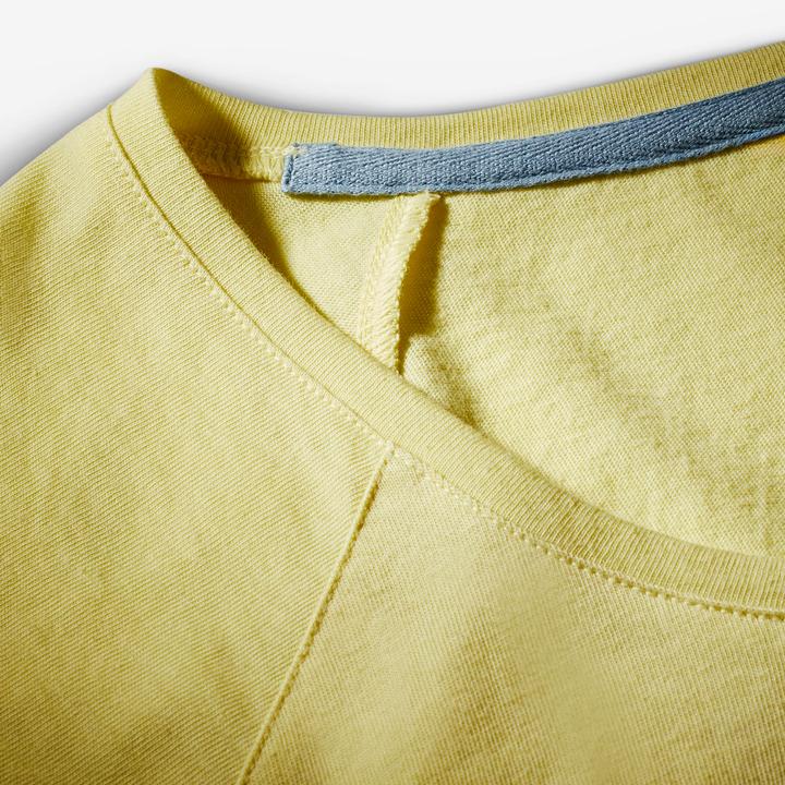 Image du produit Simond T-shirt d'escalade confortable femme, Vertika jaune, Montse Galbany (L)