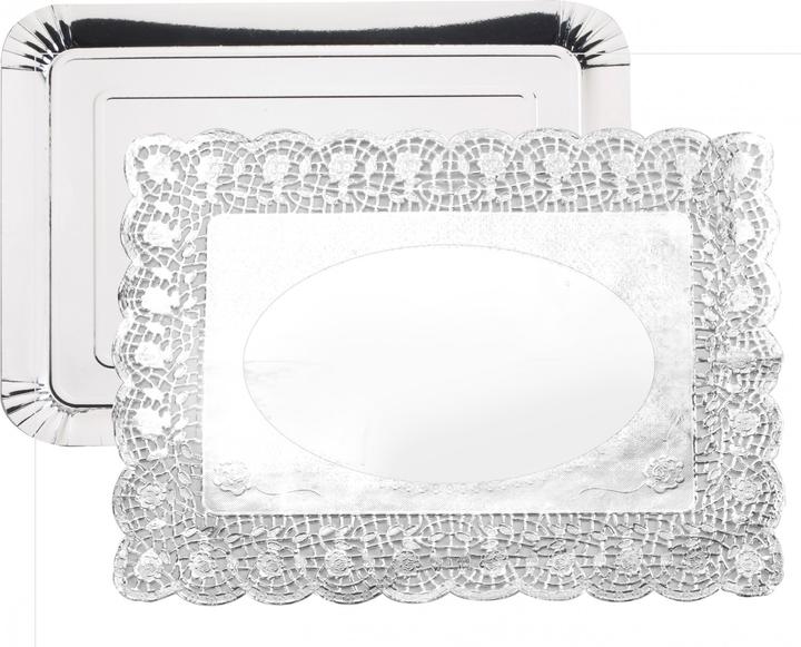 Produktbild Ibili Tortenspitzen Set silber