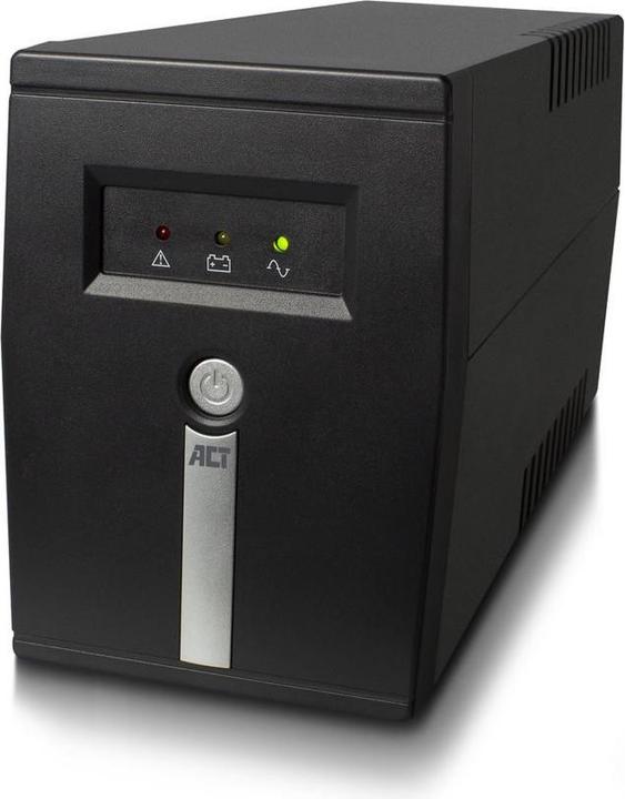 UPS, 600VA, 1x IEC (C13) + 1x Type F outlet, 1x IEC C14 input, 230V, AVR (600 VA, 360 W, Line-Interaktiv USV)