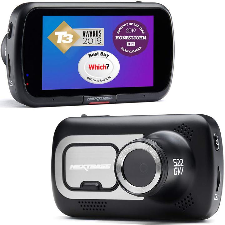 Produktbild Nextbase 522GW (Beschleunigungssensor, GPS-Empfänger, WLAN, HD)